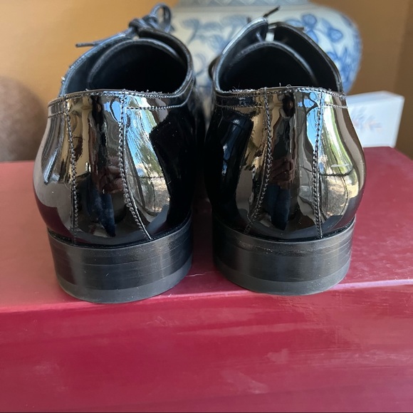 NIB! To Boot New York Aalborg Black Patent Leather Oxfords US8M Retail $395. - Picture 6 of 14